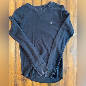 American Eagle Waffle Knit Long Sleeve